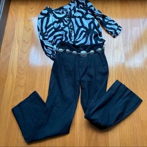 Banana Republic linen stretch pants